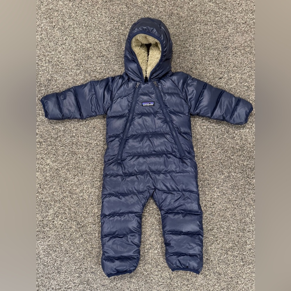 Patagonia Navy Blue Infant Hi-Loft Down Sweater™ Bunting